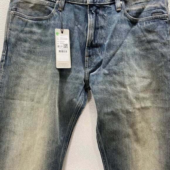 G-Star Men’s “Lenny” Bootcut Denim Jeans – Faded Blue - Picture 13 of 14